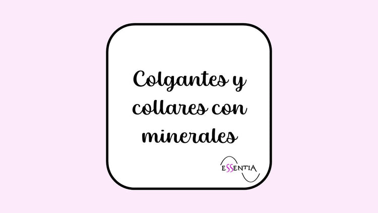 Colgantes y collares minerales