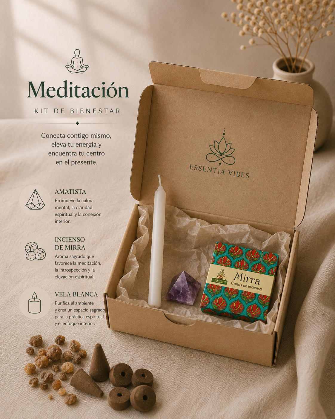 Kit meditación