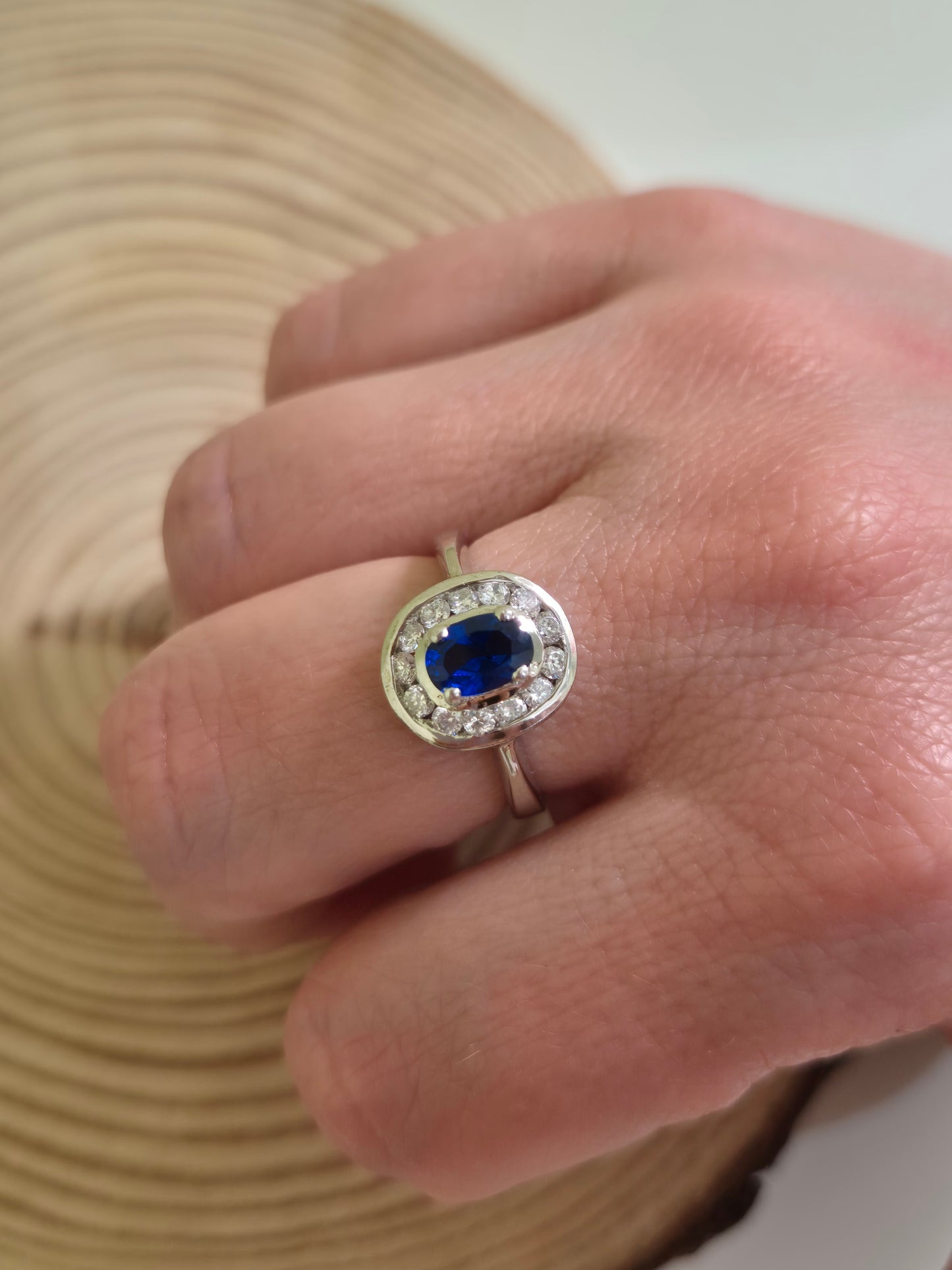 Anillo plata princesa