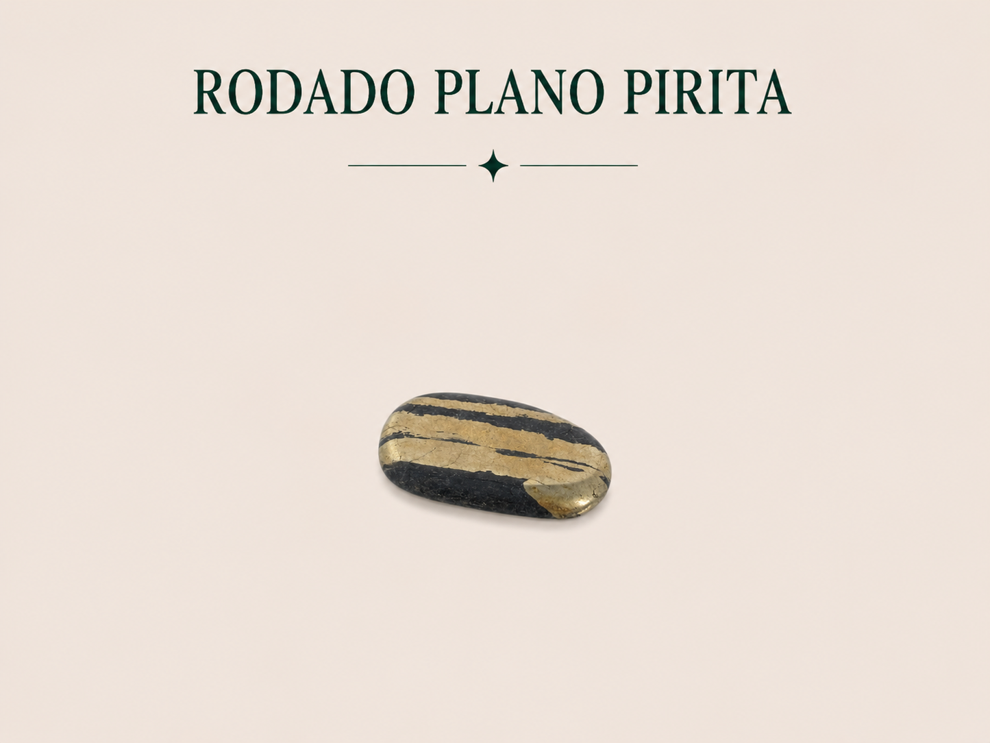 Rodado plano pirita