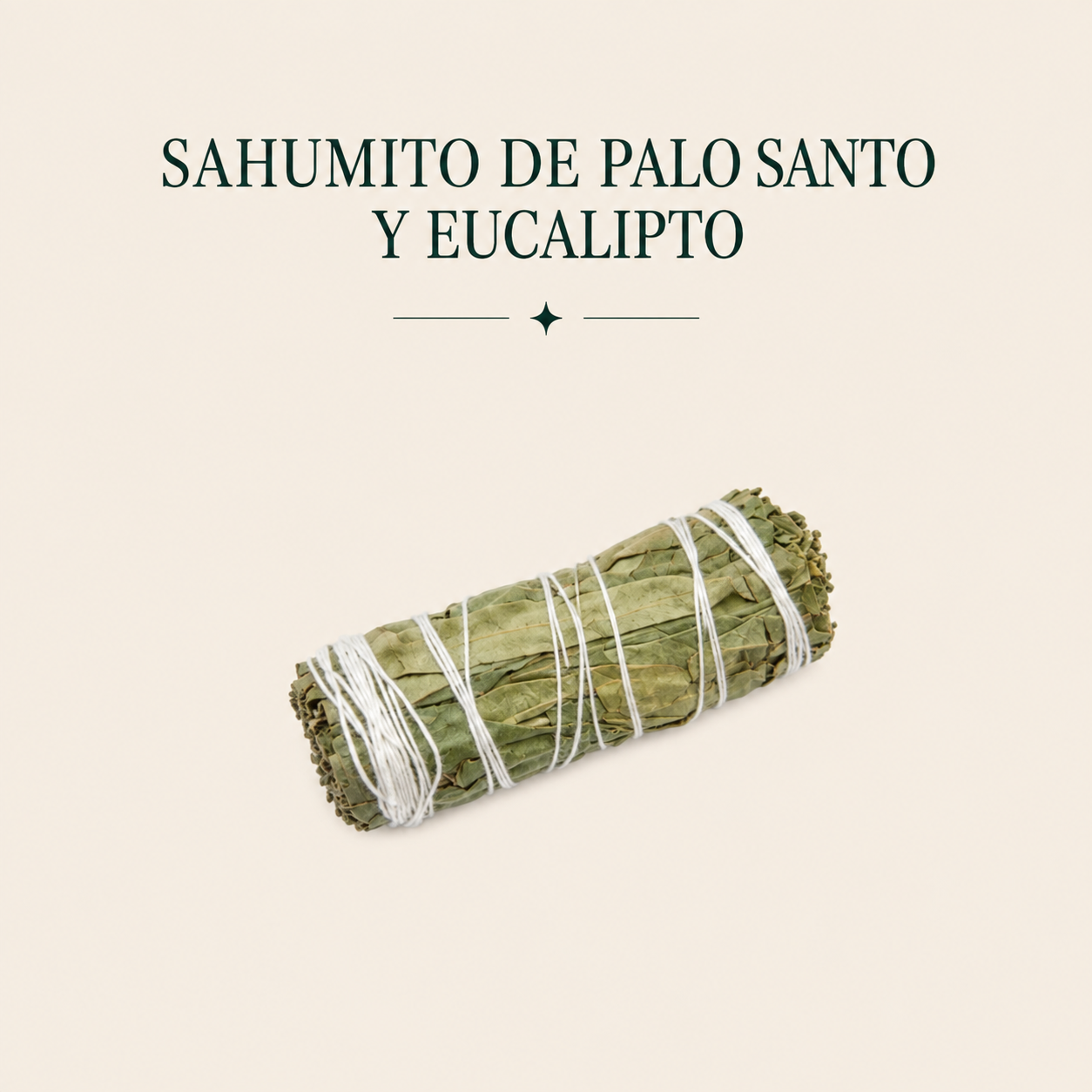 Sahumito palo santo eucalipto