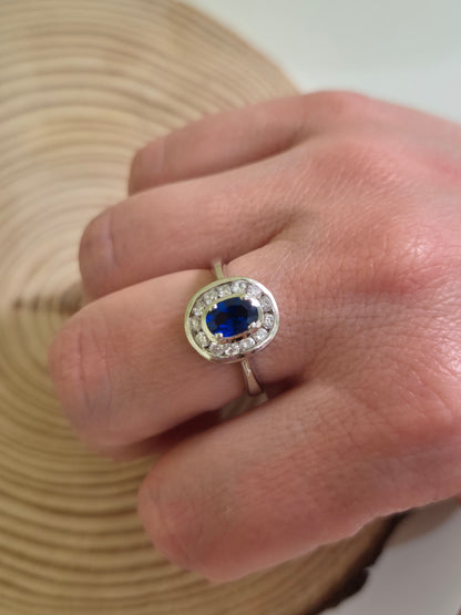 Anillo plata princesa